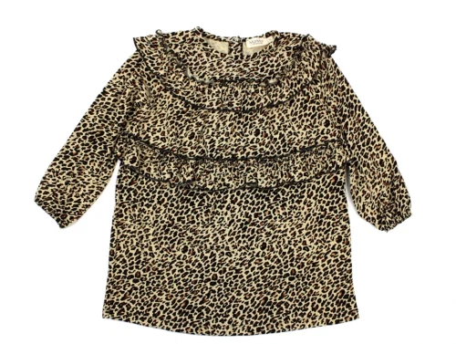 MarMar kjole Doran brown leo